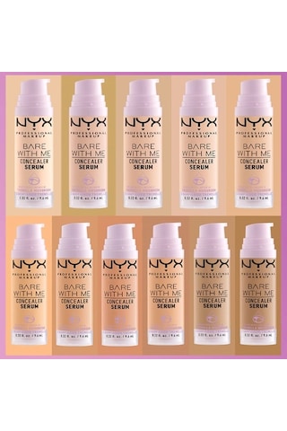 Nyx Professional Makeup Bare With Me Kapatıcı Serum 2.5 Medium