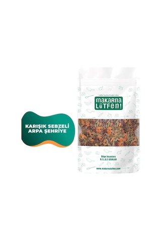 Karışık Sebzeli Arpa Şehriye +8 Ay - 250 Gram