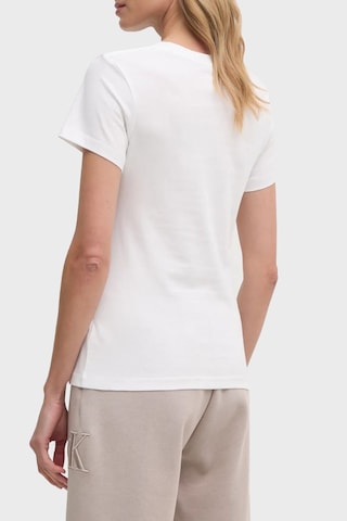 Calvin Klein Bayan T Shirt J20j224990 Yaf Beyaz Beyaz
