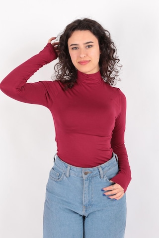 Busem W0010437 Kadın Bluz Bordo