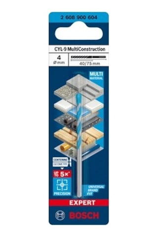 Multiconstruction Delme Ucu 4 Mm X 40 Mm X 75 Mm Yüksek Dayanıklılık