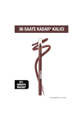 Maybelline New York Tattoo Liner Jel Göz Kalemi 911 Smooth Walnut