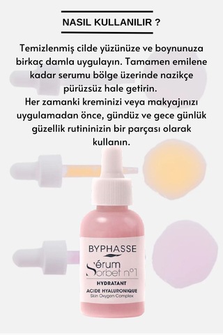 Byphasse Yoğun Nemlendirici ve Canlandırıcı Serum 50 ML
