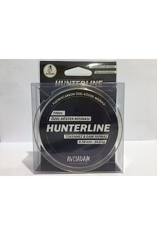 Hunterline 0,50 MM - 34.8 KG 100 M Fluorocarbon Köstek Misinası Hunterline 0,50 MM - 34.8 KG 100 M Fluorocarbon Köstek Misinası