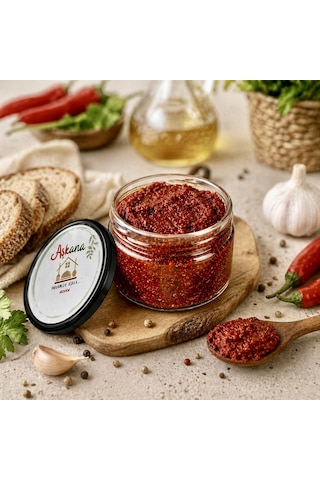 Acuka 300g - Karadeniz Usulü Ev Yapımı Katkısız Cevizli Kahvaltılık Sos Ve Meze