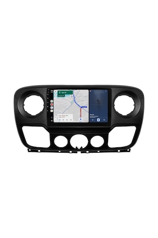 Renault Master 3 Android Multimedya Sistemi 2010-2018 4gb Ram, 64gb Hafıza, Bluetooth, Carplay & Android Auto Kamera 9"