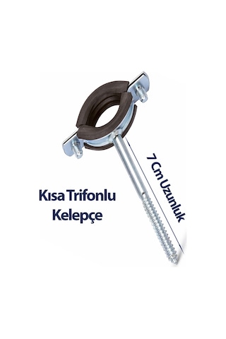 11/4 İnç Trifonlu Kelepçe Kısa 5 Li Paket