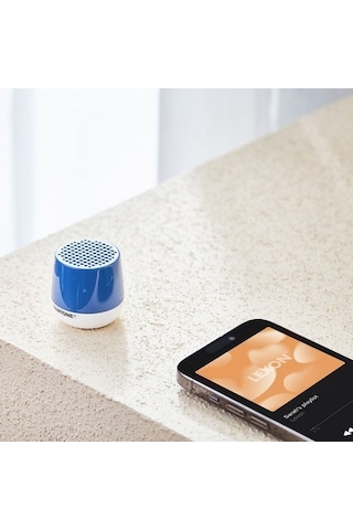 Lexon X Pantone Mino + Bluetooth Hoparlör Mavi