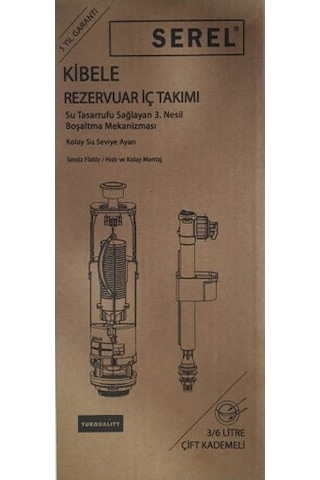 Eca Serel Kibele Rezervuar İç Takımı 3/6 L Çift Kademe