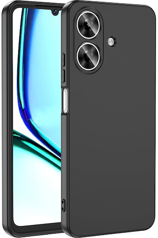 Zore Realme Note 60 Kılıf Mara Lansman Kapak - Siyah Siyah