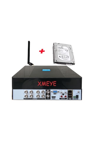 8 Ch 250 Gb Hdd Wi-fi Li 5 Mp H265+ Hıbrıt Araç, Insan Ve Yüz Tanımalı Xmeye Kayıt Cihazı 108xmeye