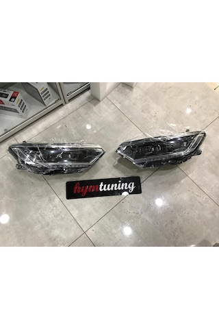 Passat B8 Led Far Hıghlıne Kayar Sinyal B8 Uyumlu Sağ Sol Takım