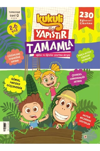 Kukuli İle Yapıştır Tamamla 4 Kukuli İle Yapıştır Tamamla 4