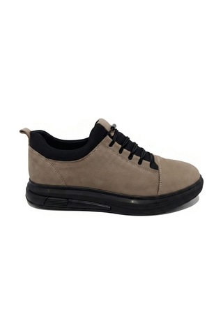 Mr Quinn 1640 Kum Nubuk Erkek Sneaker Bej