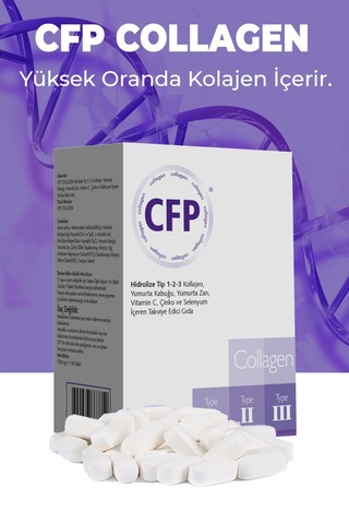 Cfp Collagen Tip 1, Tip 2, Tip 3, 90 Tablet