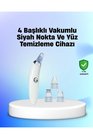 Petinka Vakum Teknolojili Siyah Nokta Temizleyici Cihazı