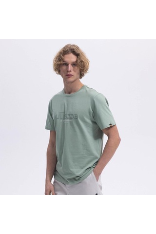 Ellesse Em453-mnt Bisiklet Yaka Erkek T-shirt - Yeşil