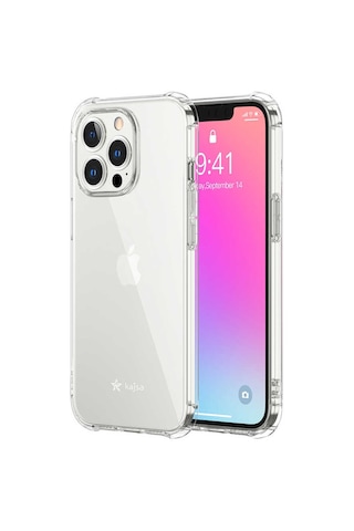 Kajsa Apple Uyumlu iPhone 13 Pro Kılıf Kajsa Transparent Kapak ZORE-219846