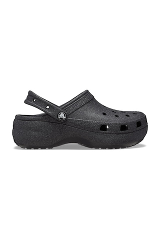 Crocs 207241 Classic Platform Glitter Clog W Siyah Unisex Terlik Siyah