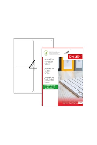 Tanex Tw-2004 Laser Etiket 99.1X139 MM
