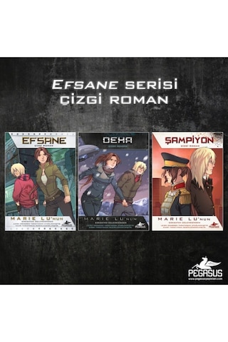 Efsane Serisi Çizgi Roman Takım Set 3 Kitap