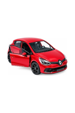 Welly 1:32 Renault Clio Rs 72 Çek Bırak Kırmızı Araba Çok Renkli