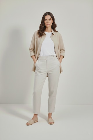 Yxc Trend Maker Oversize Uzun Basic Bayan Keten Gömlek Taş