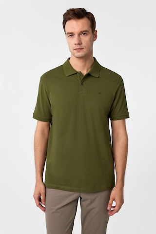 SÜVARİ Haki Regular Düz Polo Yaka Tişört