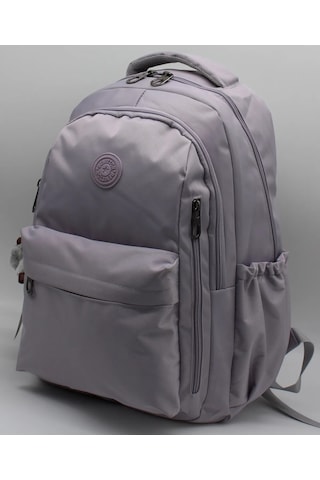 Okul Sırt Çantası Unisex Suya Dayanıklı Kumaş Okul Çantası Bvt2500 Açık Lavanta Mor