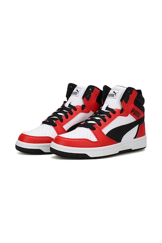 Puma Puma Rebound V6 Mid Jr Genç Günlük Ayakkabı 39383103 Kırmızı 39383103 Kırmızı