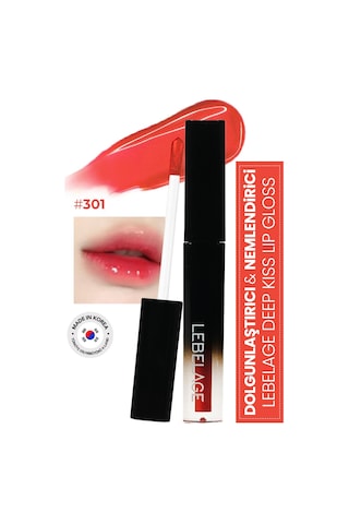 Lebelage Nemlendirici Dudak Parlatıcı Gloss LEBELAGE Deep Kiss Volume Lip Gloss 301