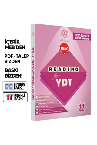 2027 Ydt Mebi İngilizce 11.sınıf 8li Konu Anlatımı Ve Soru Bankası Kitap Seti Çözümlü Baskı Ücreti