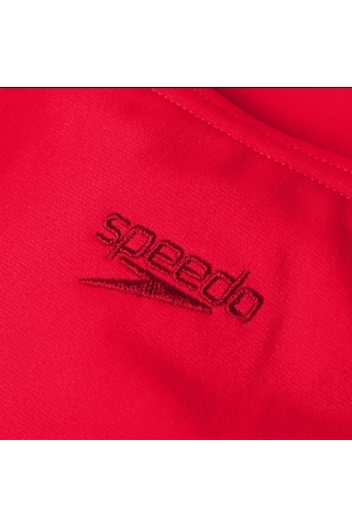 Speedo Kız Çocuk Eco Endurance Madalyalı Kız Çocuk Mayosu Kırmızı Kırmızı