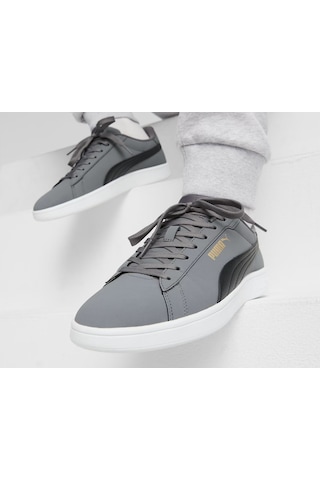 Puma Smash 3.0 Erkek Günlük Ayakkabı 39233602 Gri 001