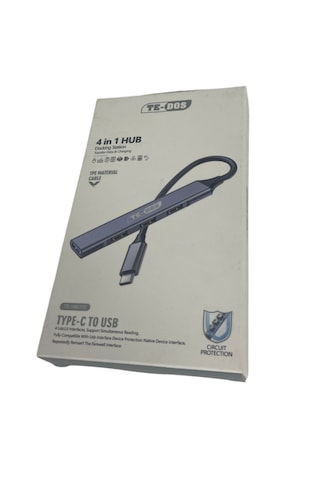Type-c To Usb Çoğaltıcı 4in1 Hub Te-dos Td-h6102