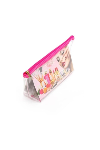 Jolly Tekli Orta Boy Şeffaf Makyaj Çantası 25cmx12cmx8cm Diğer