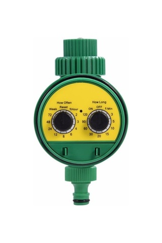 Otomatik Elektronik Bahçe Sulama Zamanlayıcı Sulama Kontrolörü Solenoid Vana Sulama Yağmurlama Bahçe Sulama Sistemi 7168