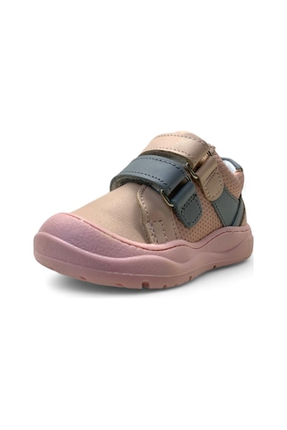 Tuğba Ortopedi 159 Bebek Deri İlk Adım Ayakkabı Pudra