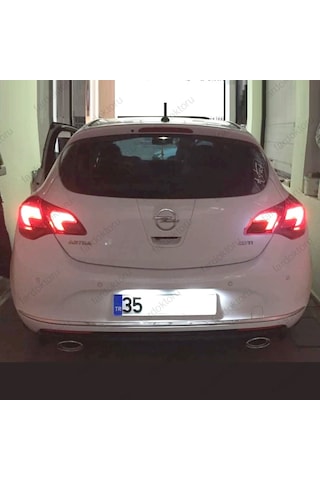 Fardoktoru Opel Astra J Led Plaka Aydinlatma Ampul Seti Ariza Işiği Yakmaz