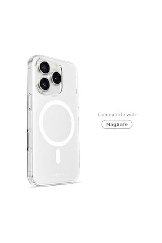 Secure - Transparent Case + Screen Protector Apple iPhone Uyumlu 16 Plus Şeffaf