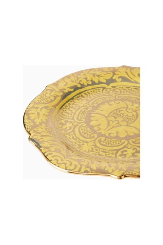 L'objet X Fortuny Orsini Desenli, Dekoratif Servis Tabağı Sarı
