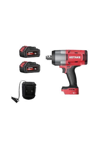 Rotake RTK-2400 3/4 2400NM Kömürsüz Çift Akülü Darbeli Somun Sıkma