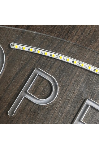 Zigzag Led Şerit Bant İkinci Nesil Neon Uygun Saf Beyaz 10 Metre Aydınlatma Işık Elastik Dayanıklı Bükülebilir Beyaz