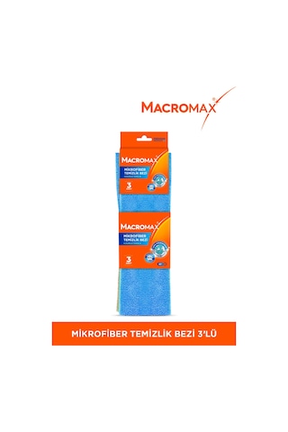 Mikrofiber Temizlik Bezi Ultra Emici Toz Alıcı Yüzey Bezi 3'li Paket Diğer