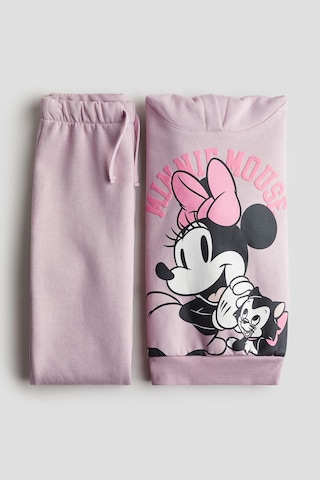 Minnie Kız Çocuk Eşofman Takımı Lila