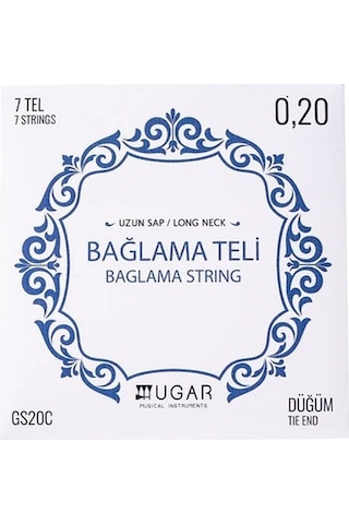Ugar Gs20c Uzun Sap Bağlama Teli 0.20