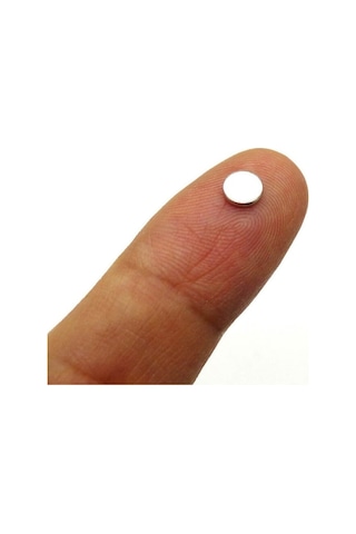 100 Adet Neodyum Mıknatıs Magnet - D5x1mm Yuvarlak Mini Neodyum