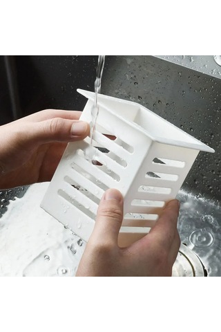 Xiyyadms Duvardan Monte Mutfak Eşya Askısı - Çok Amaçlı, Hızlı Kuruma, Deliksiz Montaj Beyaz