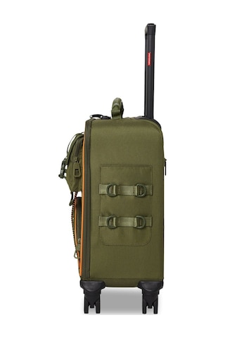 Sprayground Spec Ops Global Hawk Bagaj Çantası, Dayanıklı %100 Polyester Bavul & Valiz Haki