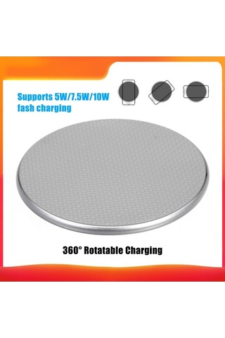 Sandwich Alüminyum 3d Kızılötesi Şarj Cihazı, 5/7.5/10w Hızlı Şarj, Kılıf Ve Şarj Aksesuarları